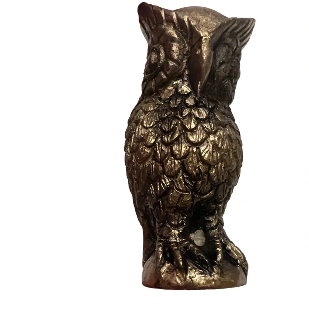 Owl home decor set of 3 at 2 1/4” tall each - Picture 2 of 4